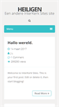 Mobile Screenshot of heiligen.nl